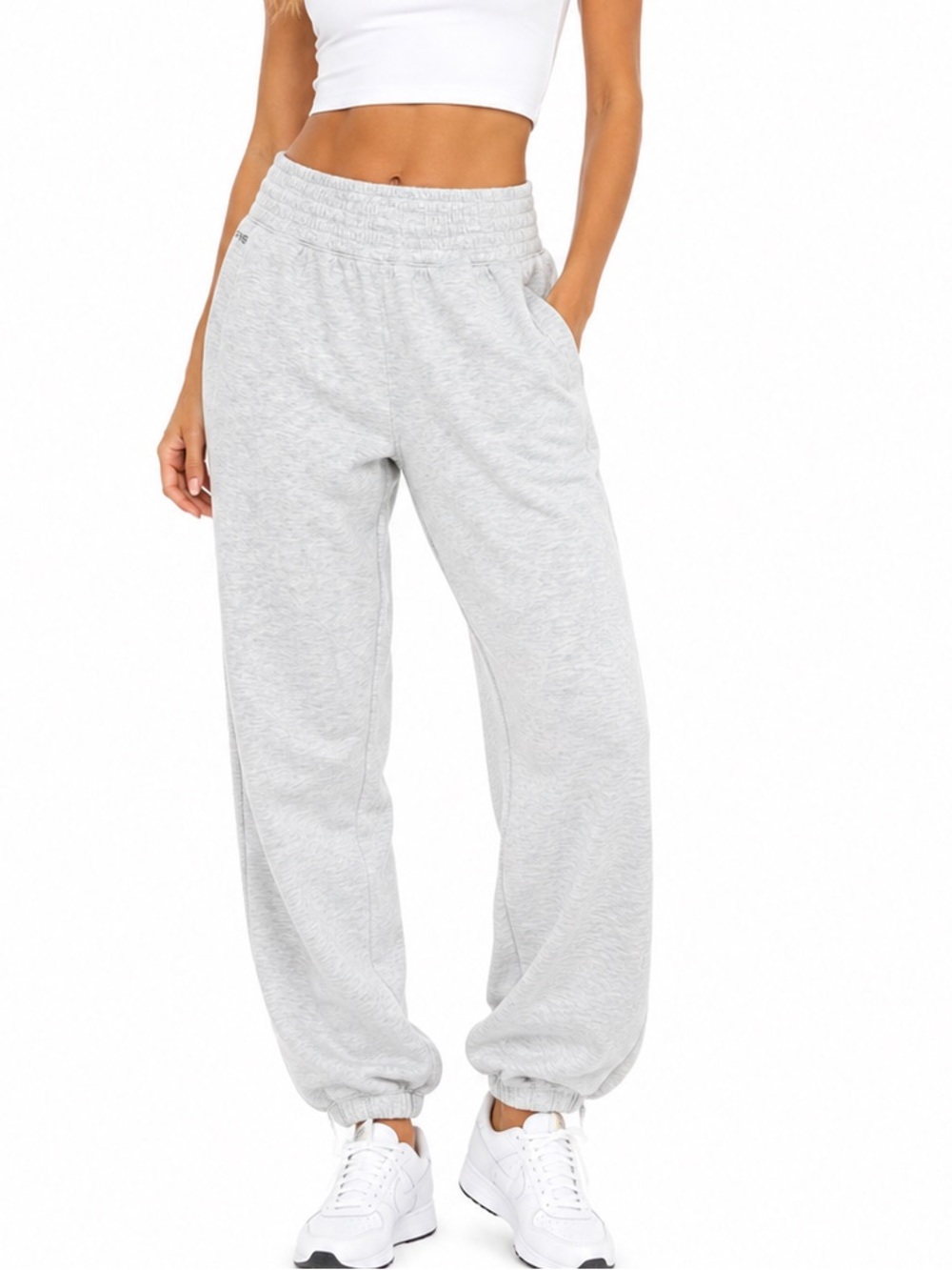 Abercrombie & Fitch YPB neoKNIT Jogger Sweatpants XS gray